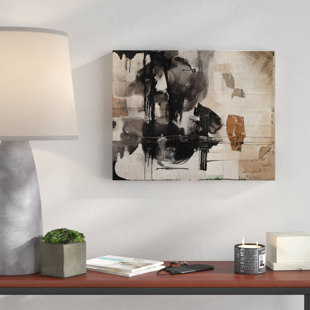 Wrought Studio INKD XXIX by Ready2hangart™ Print on Canvas & Reviews